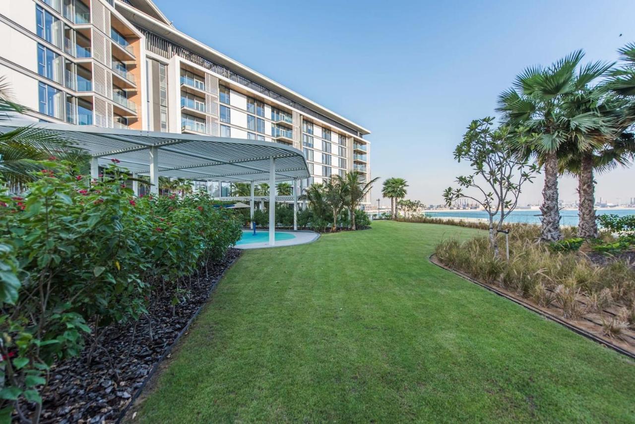 Posh 2 Bedroom Oceanfront Apt In The Heart Of Bluewaters Island Dubaj Zewnętrze zdjęcie